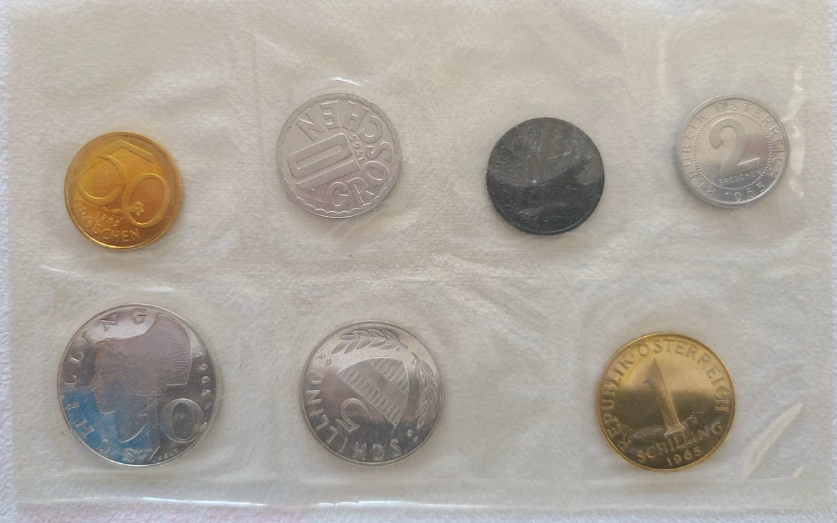 1965 奥地利硬币| eBay