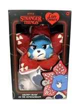 Stranger Things x Care Bears Grumpy Bear the DEMOGORGON 12" Plush Toy🧸🌌NEW