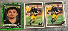 3 ROMAN WILSON RC 2024 Score 2 Base + Green Halloween STEELERS Michigan