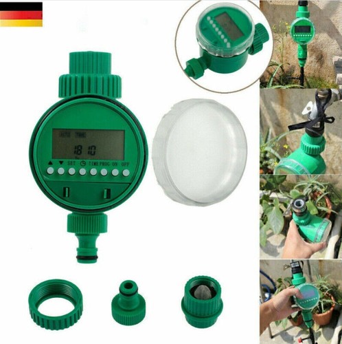 Digital Bewässerungsuhr LCD Automatische Wasser Zeitschaltuhr Timer Garten DHL - Bild 5 von 8