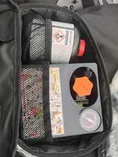 CONTINENTAL PUNCTURE REPAIR SEALANT & PUMP COMPRESSOR INFLATOR & BAG  '2028