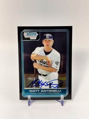 2006 Bowman Draft Picks & Prospects #DP72 Matt Antonelli Chrome Draft Picks