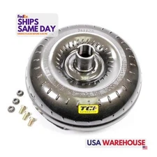 Tci 741125, One Black Steel P/G 11In Cir Fits cle Track Torque Converter Perform