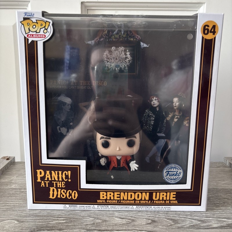Funko Pop Albums Panic! At The Disco A Fever You Can’t Sweat Out Brendon Urie