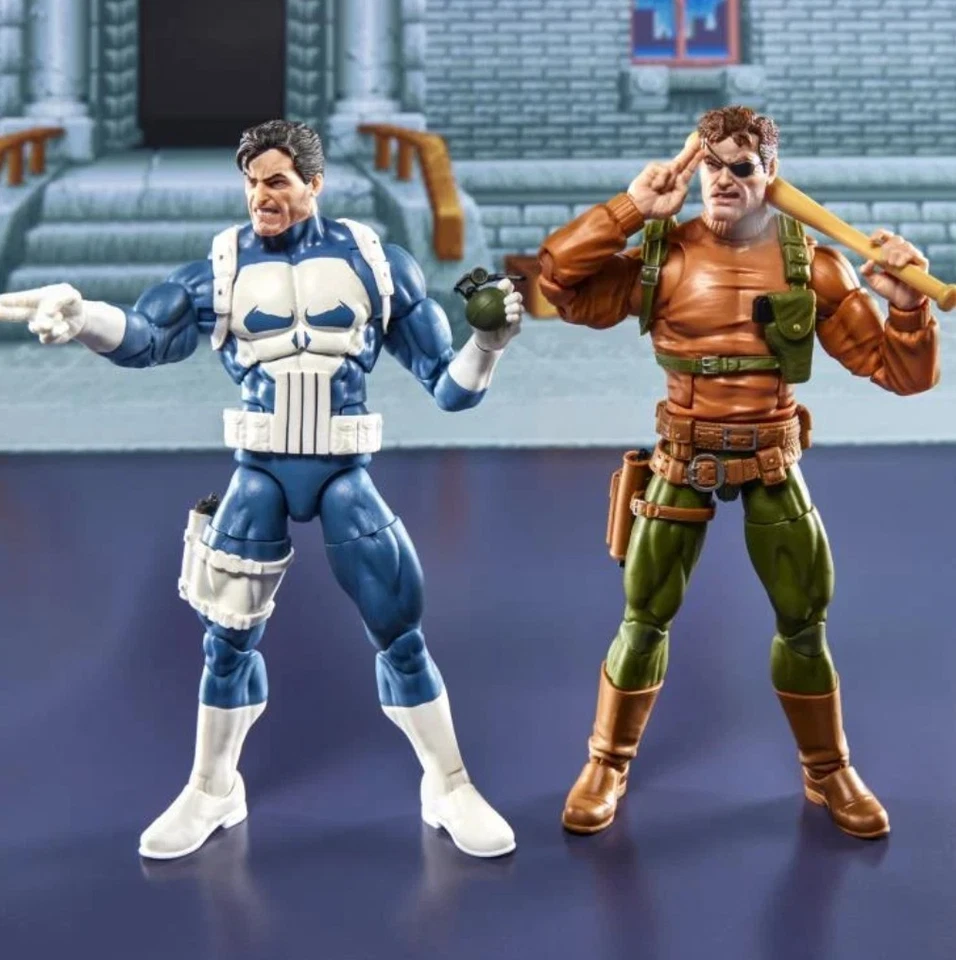 Фигурка Marvel Legends Gamerverse The Punisher & Nick Fury упаковка из двух штук ---В НАЛИЧИИ-- - Изображение 4 из 4