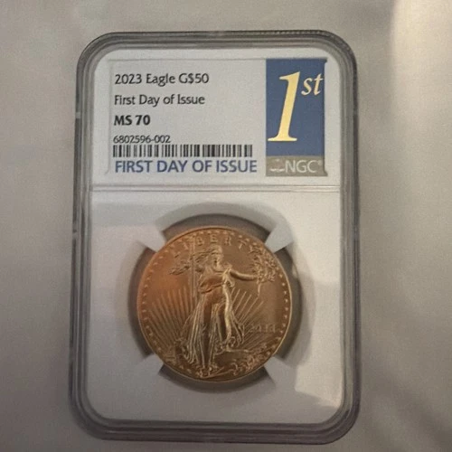 2023 American Gold Eagle 1 oz — photo from another recent sale