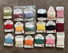 Vintage Candlewicking Embroidery Thread Lot of 18 Cotton Wicking Yarn