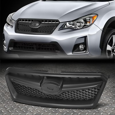 ブラックフライデー！クロストレック　グリル For 13-15 Subaru XV Crosstrek OE Style Matte Black Front Bumper