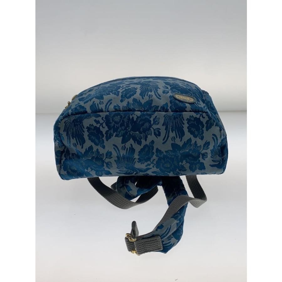 Feiler Backpack Blue Floral Pattern - image 4
