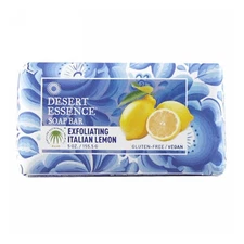 Exfoliating Italian Lemon Soap Bar 5 Oz By Desert Essence