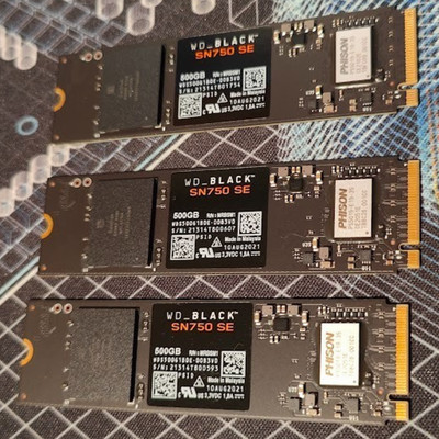 WD_BLACK SN750 SE 500GB M.2 NVMe Internal SSD (WDS500G1B0E-00B3V0)