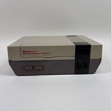 Nintendo Entertainment System NES Video Game Console Only NES-001 Gray