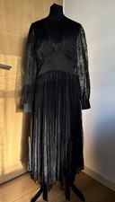 Image of AllSaints Norah Lace Midi Dress Brand New With Tags RRP £159