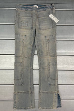 BDG Urban Outfitters Bootcut Jeans Womens 27 Actual 29 Blue Utility Cargo Denim