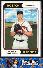 Bobby Dalbec 2023 Topps Heritage #99 Boston Red Sox Baseball