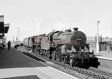 PHOTO  LMS LOCO  42803 GIRVAN RAILWAY STATION  130763  VIEW 2