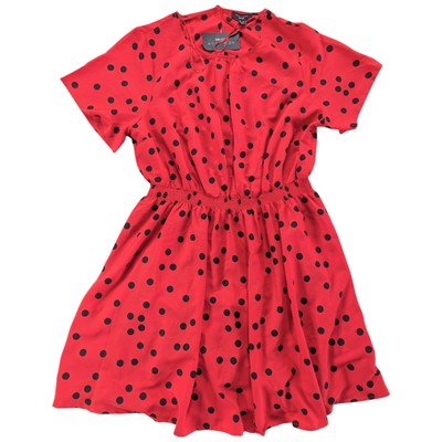 New Look  Curves Red Black Polka Dot Plus Size Dress UK 22 EU 50 US 18