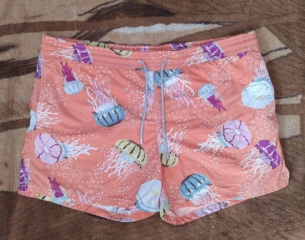 Men Vilebrequin Shorts Orange 36 / XL / 50