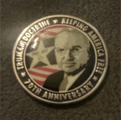 Truman Doctrine 70th Anniversary Commemorative Coin Harry S. Truman Politics US