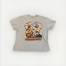 WWE T Shirt Size 4XL - 1992 SummerSlam - Undertaker Bret Hart  Macho Man Warrior