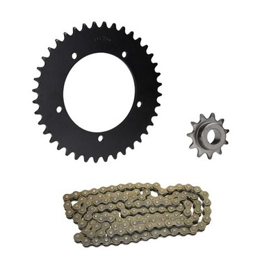 Kettensatz Kettenrad 40Z Ritzel 11Z für Hercules KX-5 KX5 (ab MotorNr. 10697366)