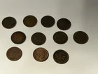 Estate Find lot of 11Indian Head pennies Lot 1800’s 1900’s lot b