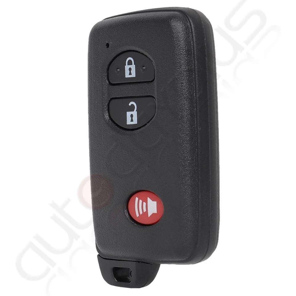 2 Remote Car Key Fob for Toyota Highlander RAV4 2008 2009 2010 2011-2013 Buttons - Image 2 of 4