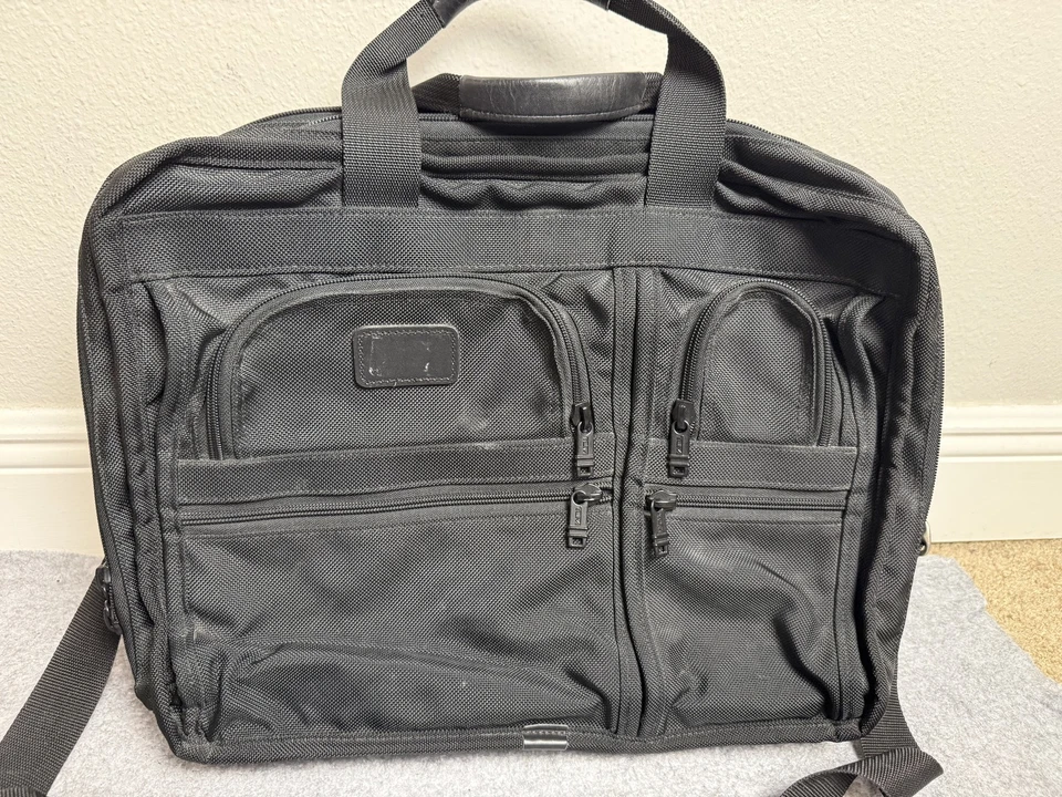 Maletín para computadora portátil Tumi IBM para hombre negro HR Global 2624D3 bolso de equipo EE. UU. hombro Foto 4 de 4