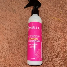 Mielle White Peony Leave-In Conditioner For All Hair Types 8fl.oz./240ml New
