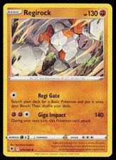 Regirock 075/189 Rare Astral Radiance Pokemon Lightly Played