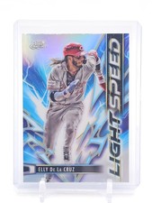 ELLY DE LA CRUZ 2025 TOPPS CHROME COSMIC LIGHT SPEED #LS-2 REDS Q2161