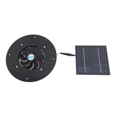 Solar Panel Fan Kit Solar Panel for Chicken Coop Greenhouse Shed Dog Kennel J8Z1