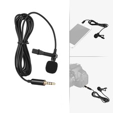 3.5mm Mini Portable Lavalier Microphone For PC Laptop