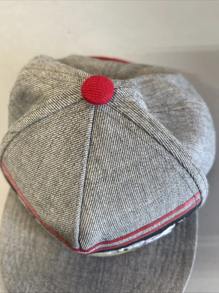 Angry Birds Baseball Cap Hat Gray Adjustable Size - Image 3 of 4