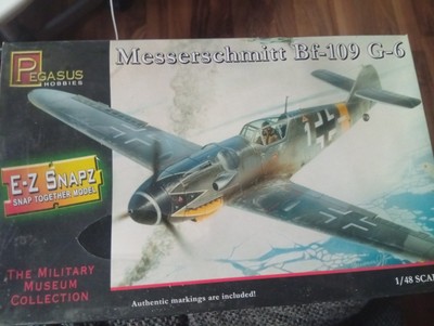 Pegasus Hobbies PG8413 - 1/48 Me Bf 109 G6 - Neu