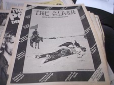 THE CLASH FANS BUNDLE OF /COLLECTORS ITEMS /POSTERS FOR FRAMING