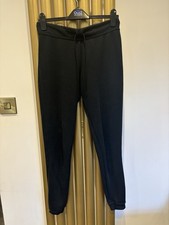 Nike Joggers Black Cotton,size M-10