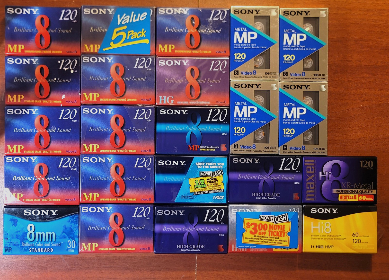 Handycam P6-120mp (mixed Lot Of 23)