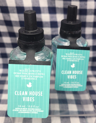 #ad 2 Pack NEW Clean House Vibes Wallflower Refill Bulbs SEALED Bath amp; Body Works $26.00