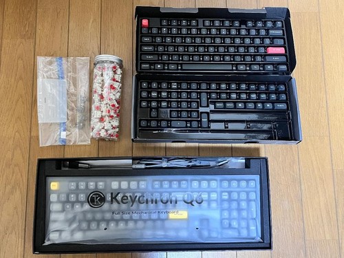 Keychron Q6 Keyboard Kailh Midnight Pro Linear Switch US Layout Wired Used