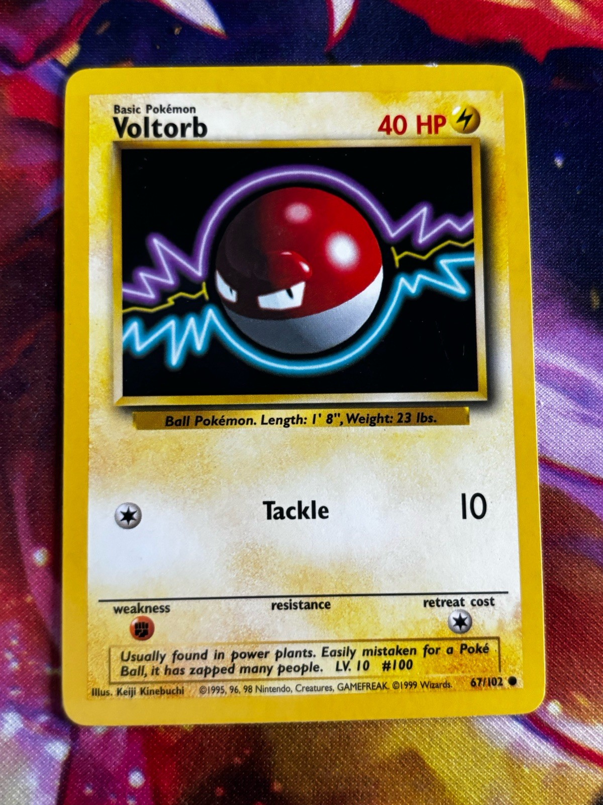 Voltorb 67/102 Pokemon - MP - Base Set Unlimited