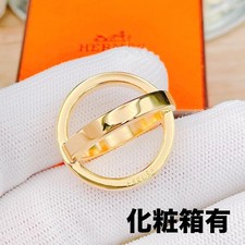 HERMES  Scarf Ring Cosmos Gold Brand 11.6g From Japan