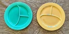 Fiesta Ware Divided Grill Plates PAIR! NO RESERVE!