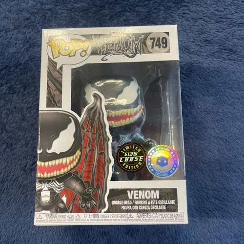 Funko Pop! Marvel Venom #749 Limited Edition Glow Chase. Pop in a Box Exclusive