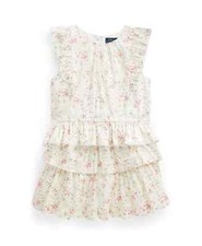 Polo Ralph Lauren Girls Beach Cottage Yellow Floral Skirt ONLY 10 pjl0721 NO TOP