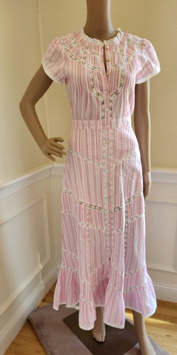 LOVE SHACK FANCY Pink Remi Maxi Dress, org $485.00