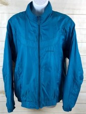 Vintage Adidas 80s 90s Blue Windbreaker Track Suit Size Medium  Large A2401