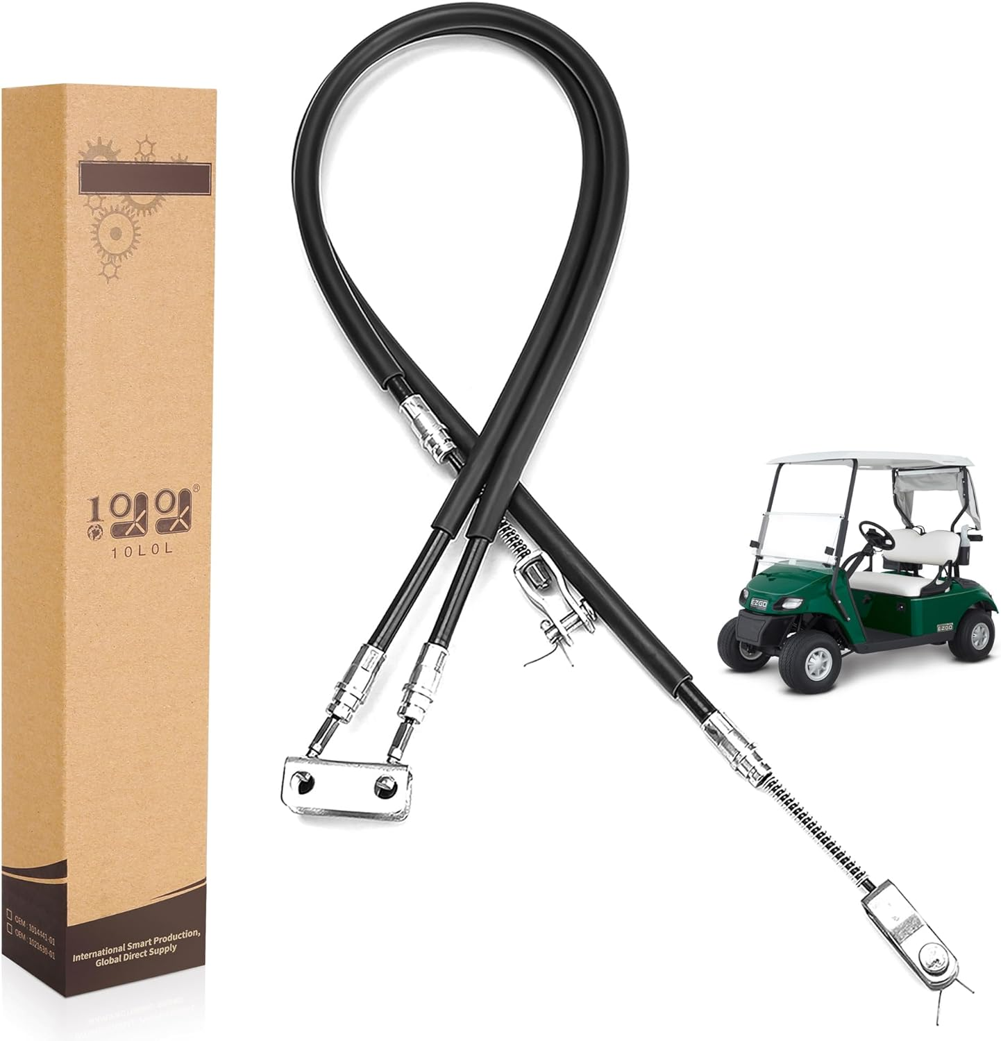 Golf Cart Brake Cable Stainless Steel Core for EZGO TXT 1994 & up or EZGO TXT Ma