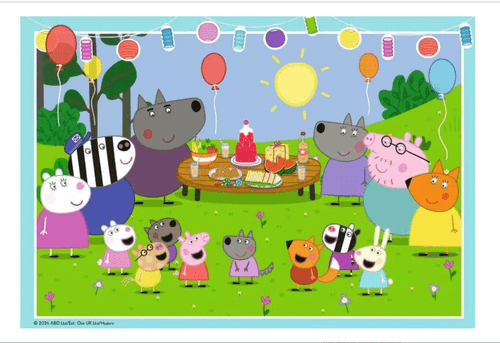 Rompecabezas Peppa Pig ~ 2x24 piezas Ravensburger 4+ - Imagen 3 de 4