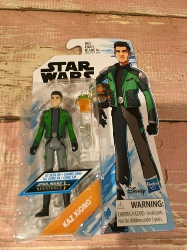 Star Wars Resistance Kaz Xiono Actionfigur – 9,5 Cm Groß, 5 Bewegungspunkte, Sammelfigur Für Fans Ab 4 Jahren